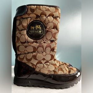Coach Jordy Signature Snow Boots